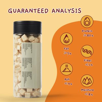 Show full view: Jungle Calling Single Ingredient Chicken Grain-Free Freeze-Dried Dog & Cat Treats, 3.2-oz bottle slide 3 of 12