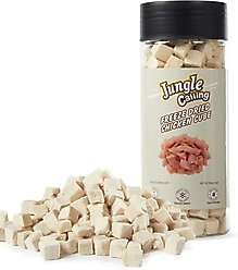 Jungle Calling Single Ingredient Chicken Grain-Free Freeze-Dried Dog & Cat Treats, 3.2-oz bottle