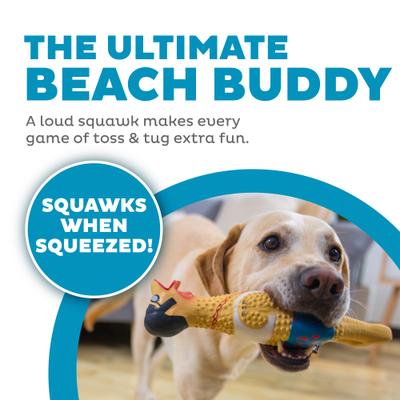 Show full view: Outward Hound Squawkers Squeaky Latex Dog Toy, Earl, Large slide 3 of 11