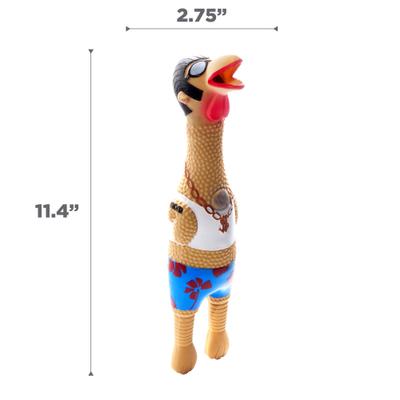 Show full view: Outward Hound Squawkers Squeaky Latex Dog Toy, Earl, Large slide 7 of 11