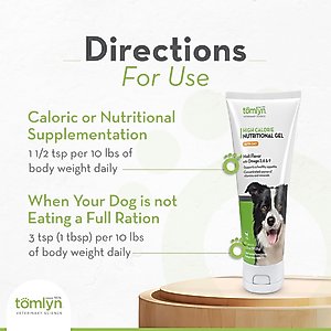 Tomlyn Nutri-Cal Malt Flavored Gel High Calorie Supplement for Dogs, 4.25-oz tube