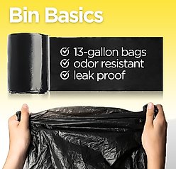 Natural Pet Partners 13-gallon Trash Can Liners Dog Waste Bags, 4 Rolls, 200 Count slide 2 of 5