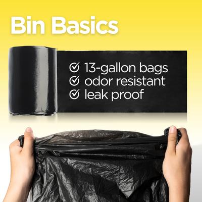 Show full view: Natural Pet Partners 13-gallon Trash Can Liners Dog Waste Bags, 4 Rolls, 200 Count slide 3 of 6