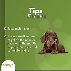 Tomlyn Nutri-Cal Malt Flavored Gel High Calorie Supplement for Puppies, 4.25-oz tube