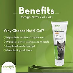 Tomlyn Nutri-Cal Gel High Calorie Supplement for Cats, 4.25-oz tube slide 2 of 8