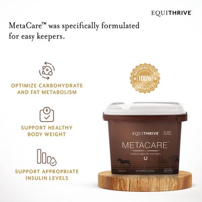 Show full view: Equithrive MetaCare Horse Pellets, 3.3-lb box slide 2 of 6