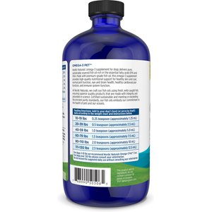 Nordic Naturals Omega-3 Pet Liquid Supplement for Large & Giant Dogs, 16-fl oz bottle