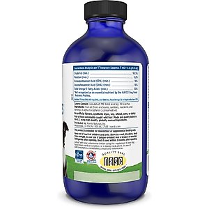 Nordic Naturals Omega-3 Pet Liquid Supplement for Medium & Large Dogs, 8-fl oz bottle