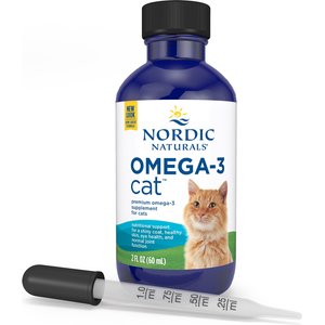 Nordic Naturals Omega-3 Cat Supplement, 2-fl oz bottle
