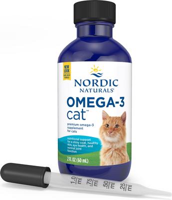 Show full view: Nordic Naturals Omega-3 Cat Supplement, 2-fl oz bottle slide 3 of 7