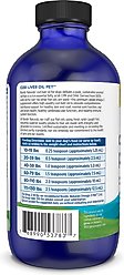 Nordic Naturals Pet Cod Liver Oil Liquid Skin & Coat Supplement for Medium & Large Dogs, 8-fl oz slide 2 of 3