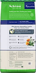 Nutrena NatureWise Feather Fixer 20% Protein Pellet Chicken Feed, 40-lb bag slide 2 of 3