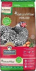 Nutrena NatureWise Layer 17% Protein Crumble Chicken Feed, 50-lb bag