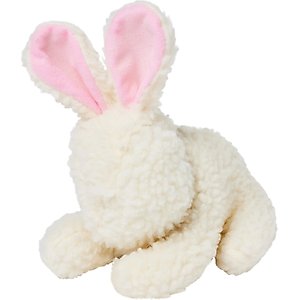 Ethical Pet Fleece Rabbit Squeaky Tough Plush Dog Toy
