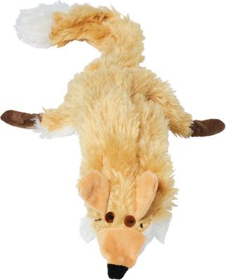 ETHICAL PET Skinneeez Forest Series Fox Stuffing-Free Squeaky