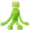 Show in main carousel: Multipet Swingin Slevins Squeaky Plush Dog Toy, Frog slide 1 of 5