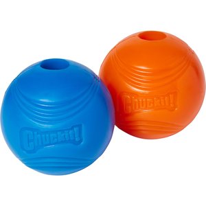 Chuckit! Strato Ball Dog Toy, Medium, 2-pack