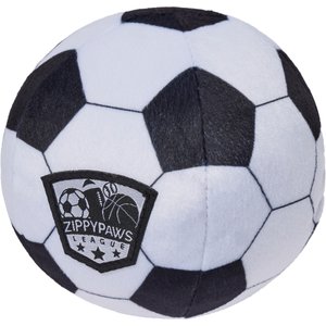 ZippyPaws SportsBallz Soccer Dog Toy