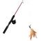 Show in main carousel: Ethical Pet Fishing Rod & Reel Kitty Teaser Cat Toy, Color Varies slide 1 of 6