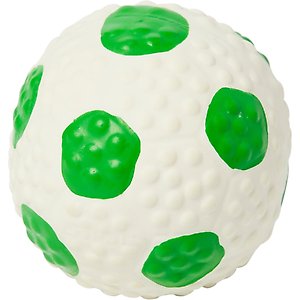 Li'l Pals Latex Soccer Ball Dog Toy, Green