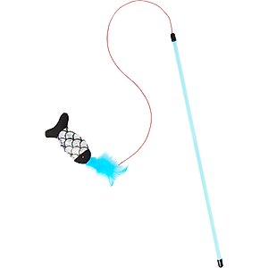 Turbo Fishing Pole Wand Cat Toy