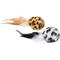 Show in main carousel: RUFFIN' IT Print Plush Balls Cat Toy, 2 count slide 1 of 5