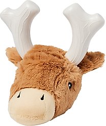 Spunky Pup Knuckleheads Deer Dog Toy, Brown