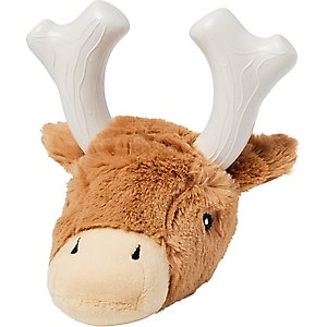 Spunky Pup Knuckleheads Deer Dog Toy, Brown