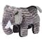 Show in main carousel: Spunky Pup Tough Plush Dog Toy, Gray, Elephant slide 1 of 5