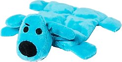 Multipet Minipet Loofa Squeaker Mat Plush Dog Toy, Color Varies, 6-in, 1 count