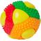 Show in main carousel: Multipet Theo 8 Squeaker TPR Dog Ball Toy, Color Varies, 3-in, 1 count slide 1 of 5