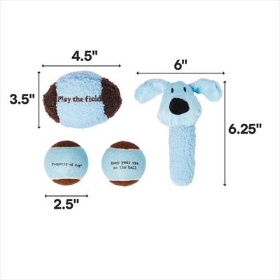 Show full view: Dog is Good Play The Field Gift Pack Dog Toys, 4 pack slide 3 of 7