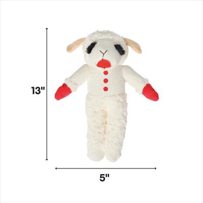 Show full view: Multipet Standing Lamb Chop Squeaky Plush Dog Toy slide 2 of 6