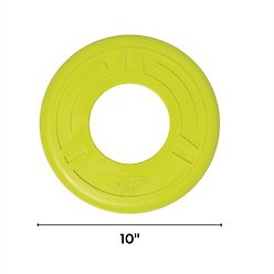 Nerf Dog Flyer Atomic Dog Toy, 10-in, Green slide 2 of 3