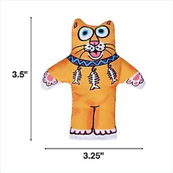 Fat Cat Classic Kitten Little Cat Toy, Color Varies slide 2 of 4