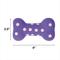 Show in main carousel: Multipet Polka Dot Bone Squeaky Plush Dog Toy, Color Varies, 4-in slide 3 of 6