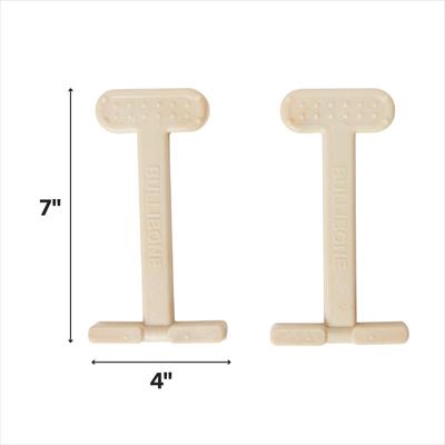 Show full view: BulliBone Nylon Beef Flavor Dental Dog Chew Toy, X-Large, 2 count slide 2 of 8