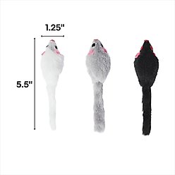 Turbo Assorted Mice Cat Toy, 12 count slide 2 of 4