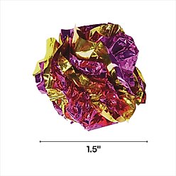 Ethical Pet Mylar Balls Cat Toy, 1.5-in, 4 pack slide 2 of 4