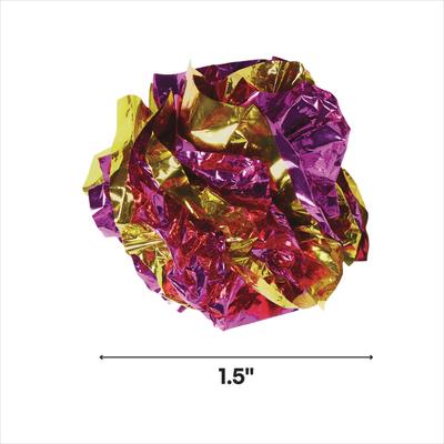 Show full view: Ethical Pet Mylar Balls Cat Toy, 1.5-in, 4 pack slide 2 of 5