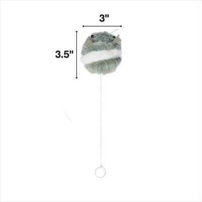 Show full view: Turbo Vibrating Cat Toy with Catnip, Mouse slide 2 of 5