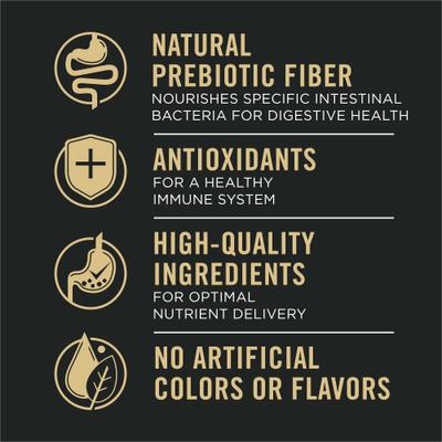 Show full view: Purina Pro Plan Complete Essentials 7+ Chicken & Rice Natural Senior Dry Cat Food, 3.5-lb bag slide 9 of 11