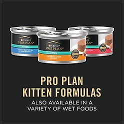 Purina Pro Plan Complete Essentials Shredded Blend Chicken & Rice Formula Natural Kitten Dry Cat Food, 6-lb bag slide 2 of 9