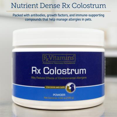 Show full view: Rx Vitamins Colostrum Supplement for Cats & Dogs, 100 gram bottle slide 8 of 8