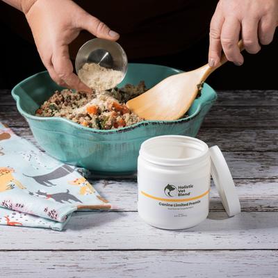 Show full view: Holistic Vet Blend Canine Limited Premix Powder Nutritional Supplement for Dogs, 8.47-oz jar slide 7 of 7