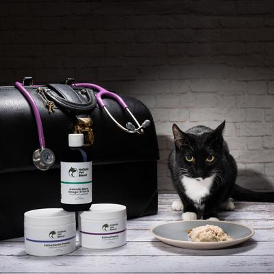 Show full view: Holistic Vet Blend Feline Senior Premix Powder Nutritional Supplement for Senior Cats, 3.175-oz jar slide 7 of 7