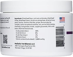 Holistic Vet Blend Feline Premix Powder Nutritional Supplement for Cats, 3.175-oz jar slide 2 of 6