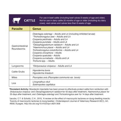 Show full view: Norbrook Tauramox Dewormer for Cattle, 500mL slide 2 of 4