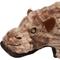 Show in main carousel: Spunky Pup Tough Plush Dog Toy, Gray, Hippo slide 3 of 5