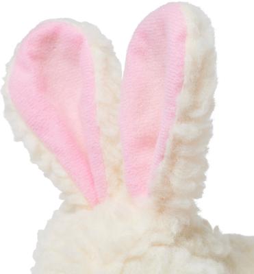 Show full view: Ethical Pet Fleece Rabbit Squeaky Tough Plush Dog Toy slide 3 of 6